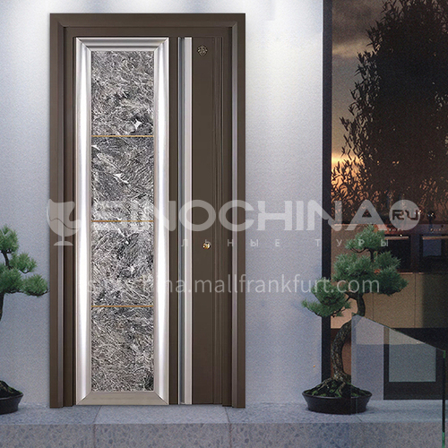Class A security door marble panel apartment door villa door entrance door
